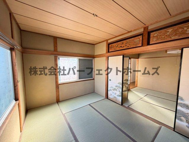 伊加賀本町戸建　賃貸の和室|和室があると落ち着いた雰囲気になりますね