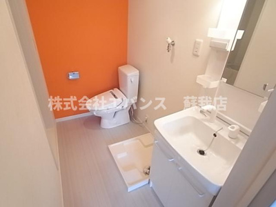 【洗面所】 | プラーナ蘇我 | 使いやすい洗面所です