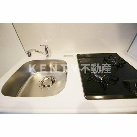 【キッチン】 | プレール・ドゥーク北品川 | コンパクトなキッチンで掃除もラクラク