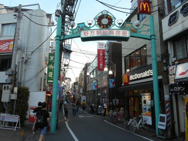 野方駅前商店街まで450m