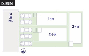 船橋市習志野台５丁目の区画図