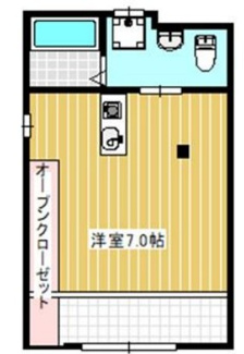 【間取り】 | Ｂｅｌｌｅ－Ｖｕｅ　Ｆｌｅｕｖｅ　Ｂ棟 | 間取りです。