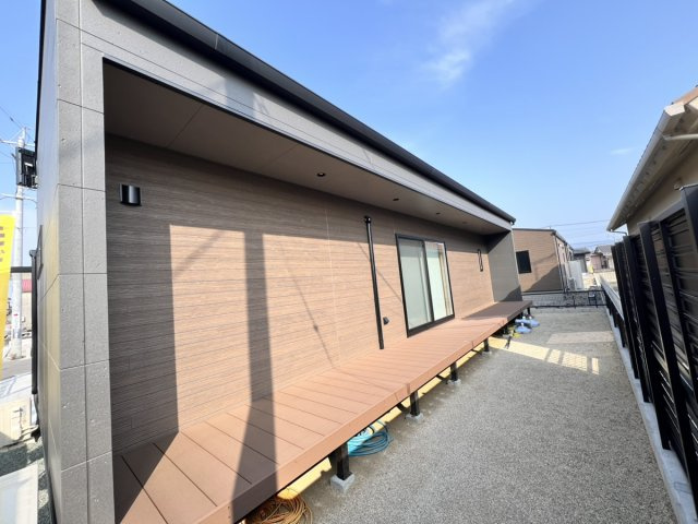 松崎町戸建のバルコニー
