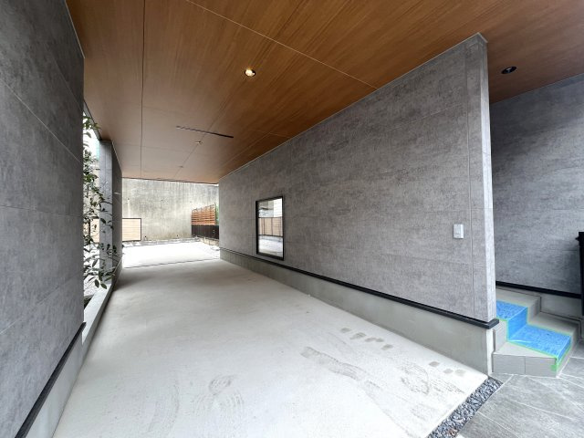 地名に台がついてるけどココは平坦！静かで落ち着いた街です私みたいに。【中区豆口台新築戸建】の駐車場|駐車スペースもあります