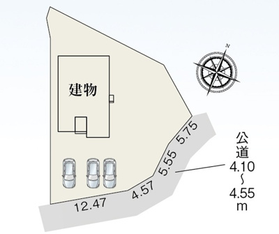 【区画図】 | 掛川市大渕 2期 新築一戸建て | 区画図です