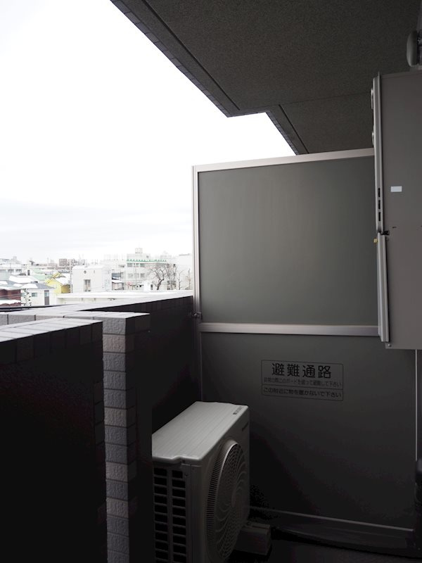 ルーブル練馬沼袋のバルコニー