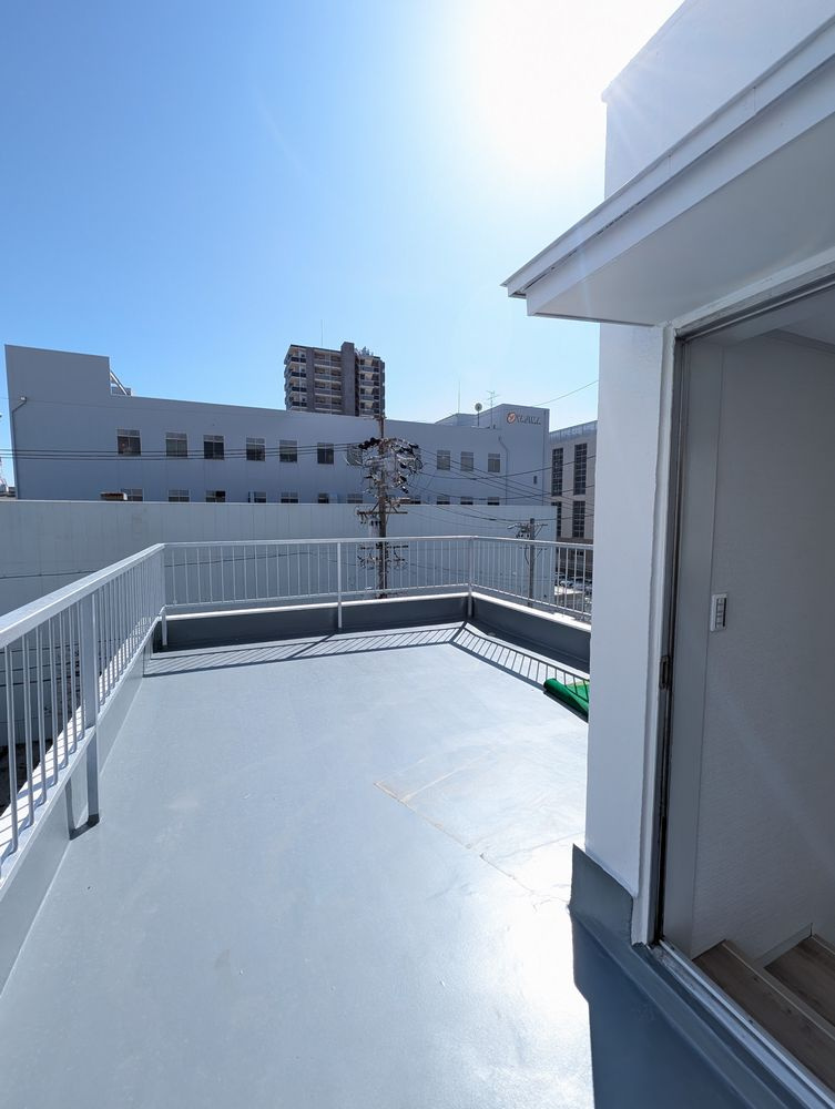 中区金山５丁目戸建のバルコニー|屋上ルーフバルコニー