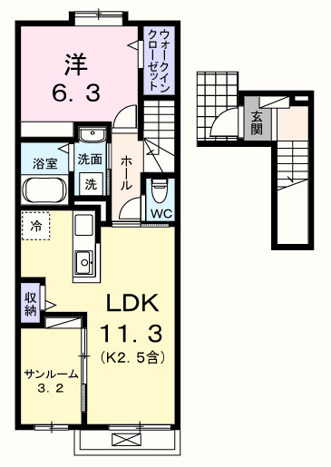 【間取り】 | シャンモワノ