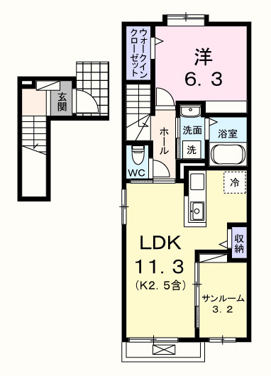 【間取り】 | シャンモワノ