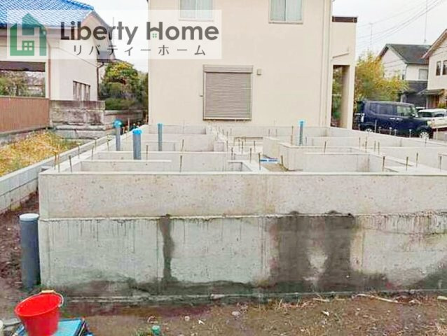 下妻市鬼怒第7　新築戸建の前面道路含む現地写真