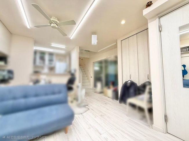 【居間・リビング】 | 山科区小山谷田町　中古戸建