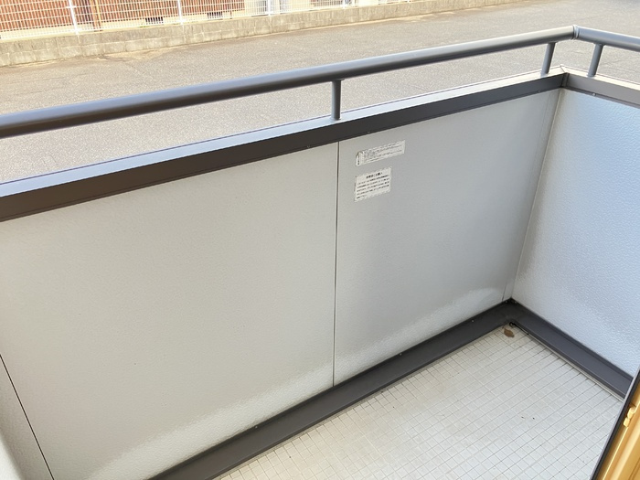 セジュール浅江のバルコニー