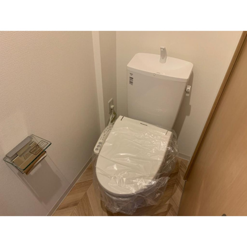 温水洗浄便座付き！