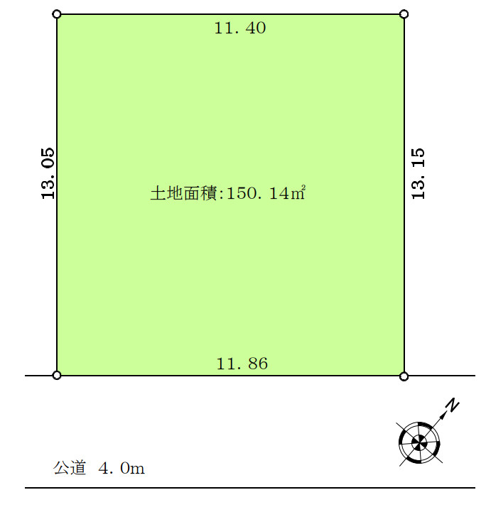 売地／入間郡三芳町大字藤久保の土地図|建築条件なし！