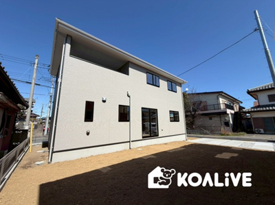 【外観】 | 前橋市元総社町　新築住宅 | 現地ご案内ツアー開催中！早朝やお仕事帰りのご見学にもすぐ対応致します！見学ご予約はコアライブまでお気軽にお問い合わせ下さい！