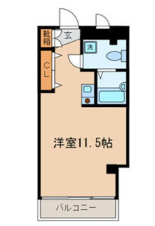 【間取り】 | 稲屋ハイム | 間取りです。