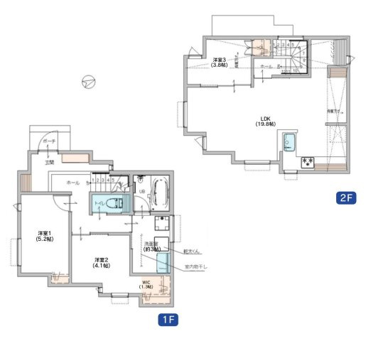 横浜市戸塚区戸塚町Ⅲの間取り