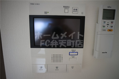 【セキュリティ】 | エグゼ大阪ドーム | TVモニター付きインターホン