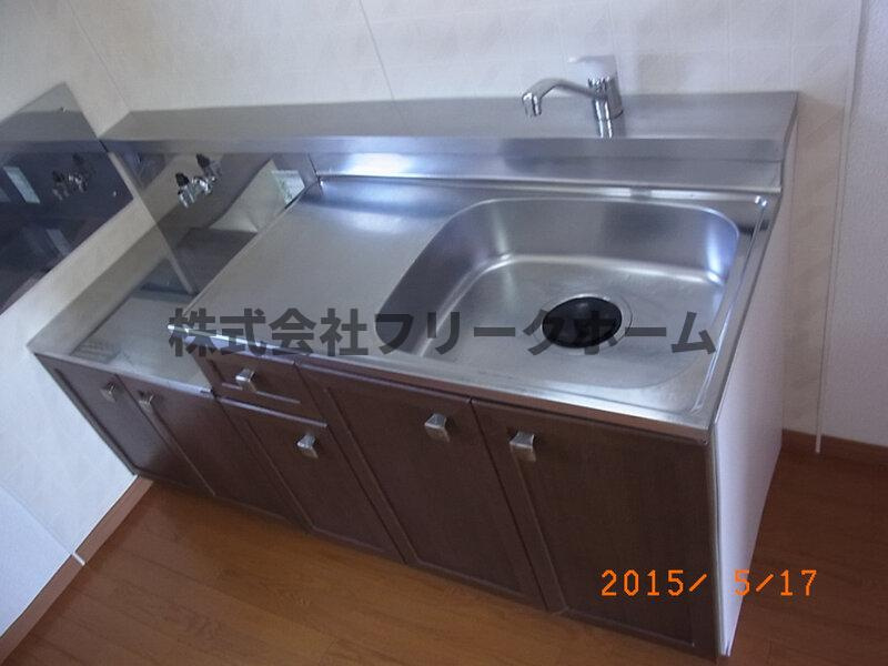 武蔵野市境２丁目のアパートのキッチン