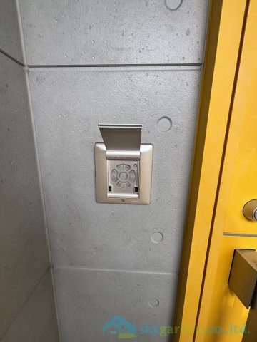 秦野市曽屋　中古戸建の防犯設備