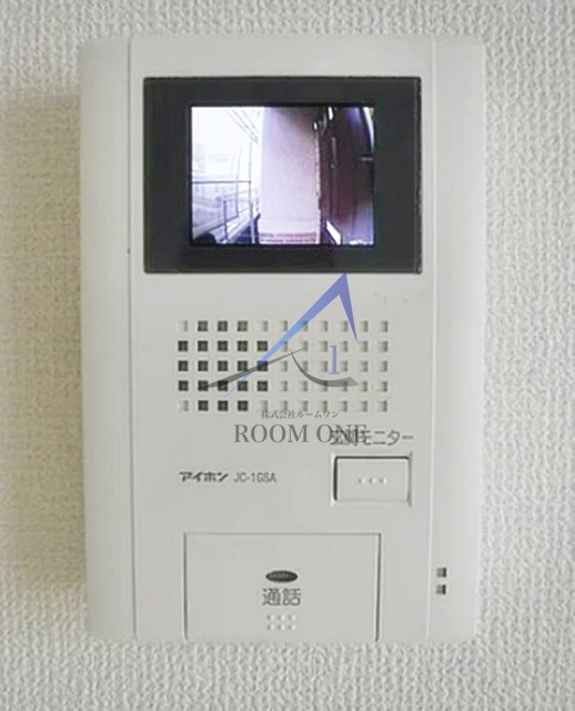 ジュビレのセキュリティ|モニター付きインターホンです。