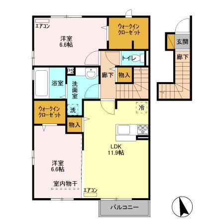 ドルチェ・ヴィータの間取り