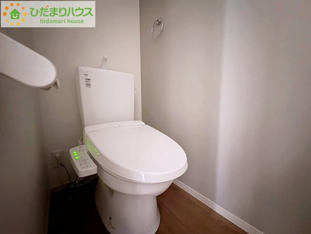 日立市東大沼町11期　新築戸建　4号棟のトイレ|温水洗浄便座ついてます(^^♪