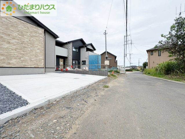 日立市東大沼町11期　新築戸建　4号棟の駐車場|カースペースは2台分確保!(^^)!