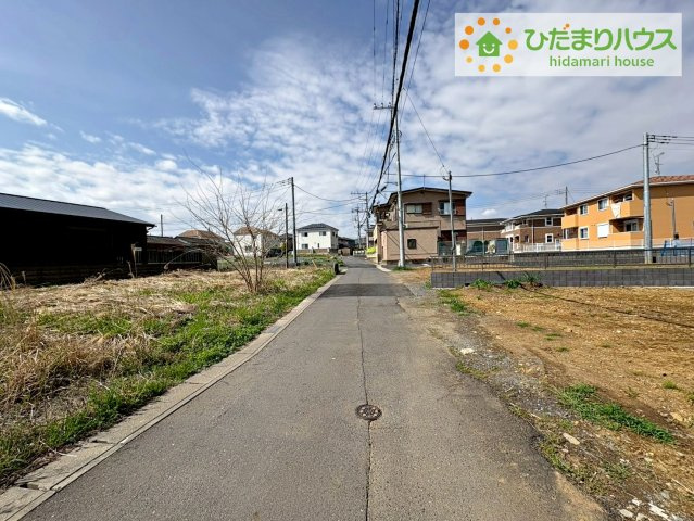 日立市東大沼町11期　新築戸建　4号棟の前面道路含む現地写真|近隣に商業施設多数あり(^^)/
