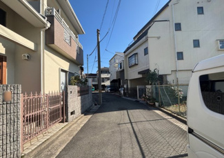 【前面道路含む現地写真】 | 八尾市久宝園二丁目　新築戸建