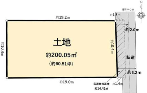 文京区目白台三丁目／土地の土地図