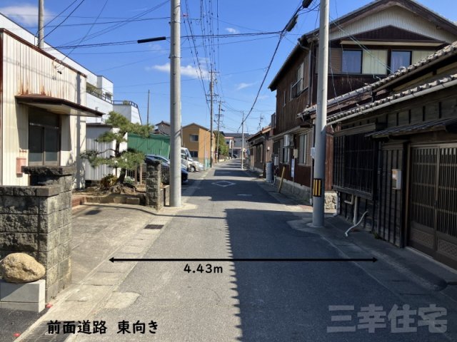 碧南市汐田町の前面道路含む現地写真|前面道路