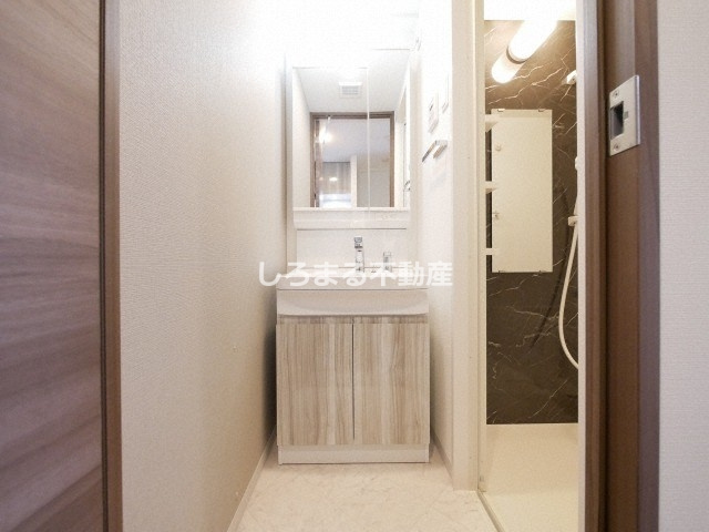 S-RESIDENCE天満Gracisの洗面所