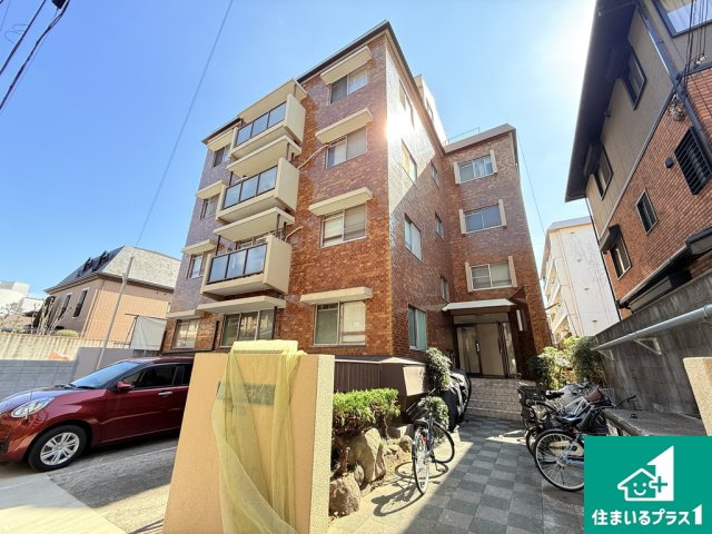 帝塚山中央マンションの外観|おしゃれな外観です