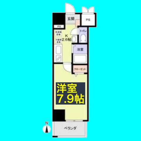 クレストタワー栄の間取り