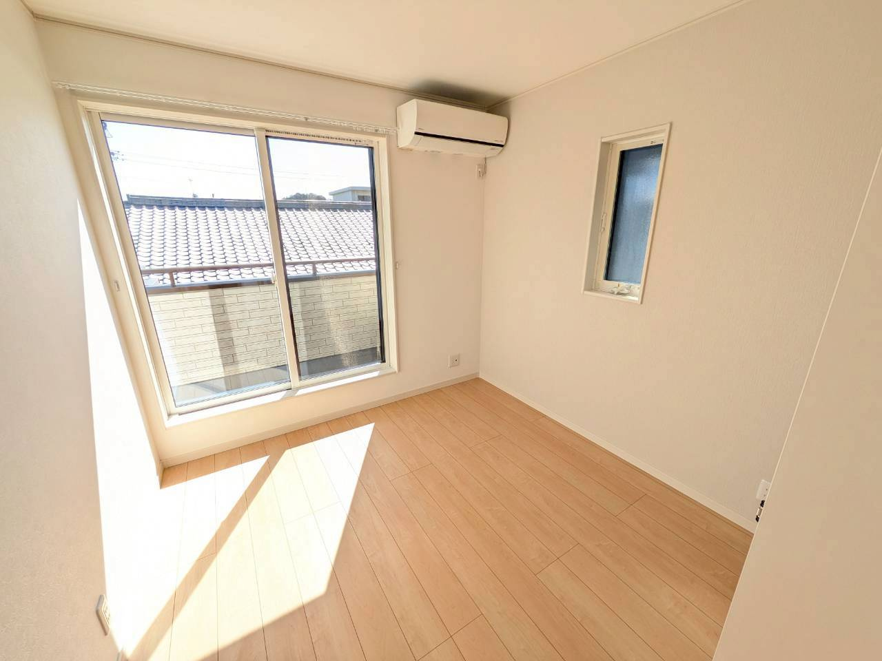 中古戸建ての寝室