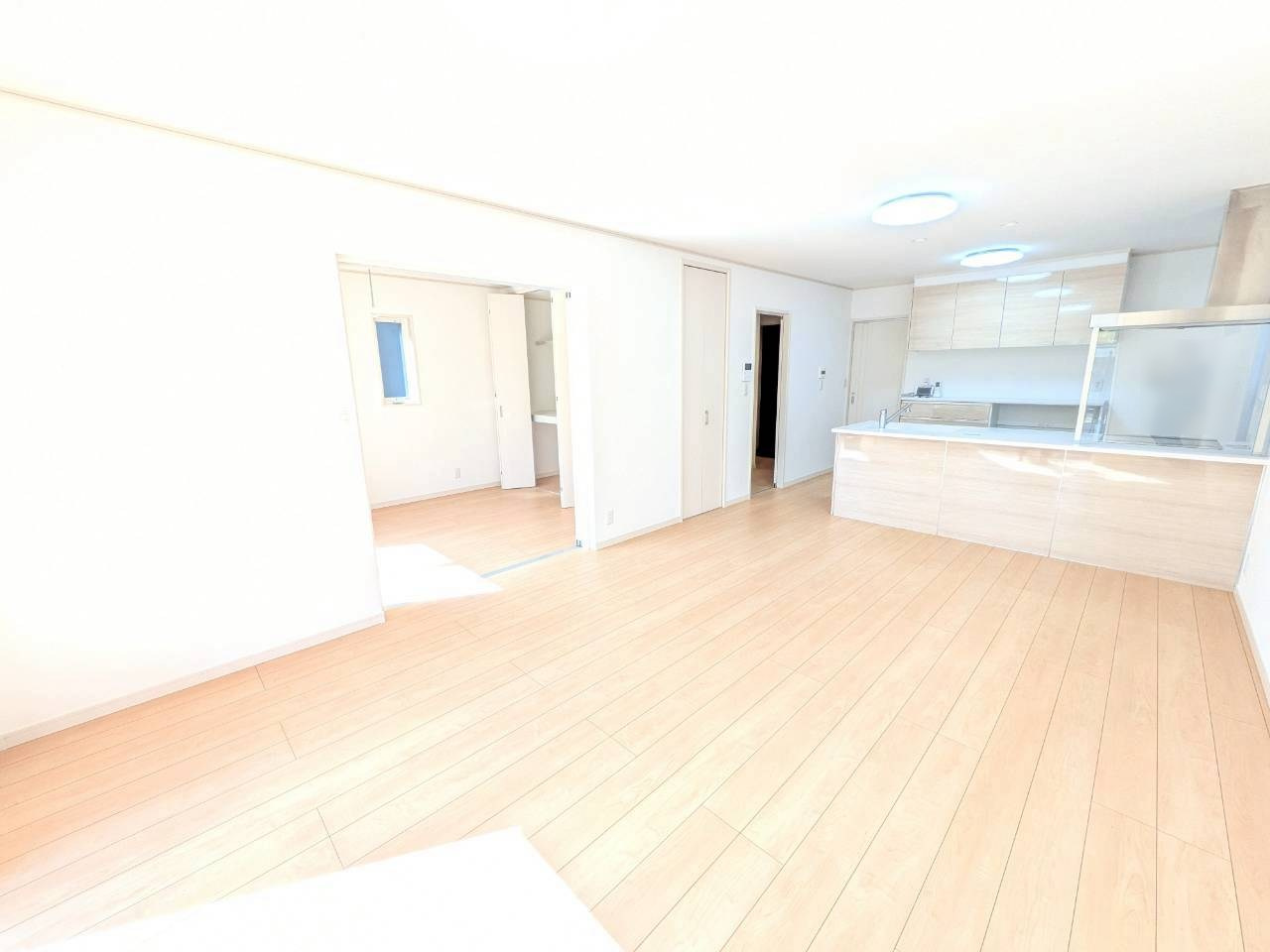 中古戸建ての居間・リビング