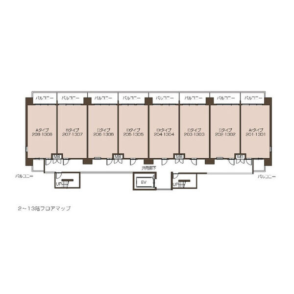 プレジオ三国EUROの区画図