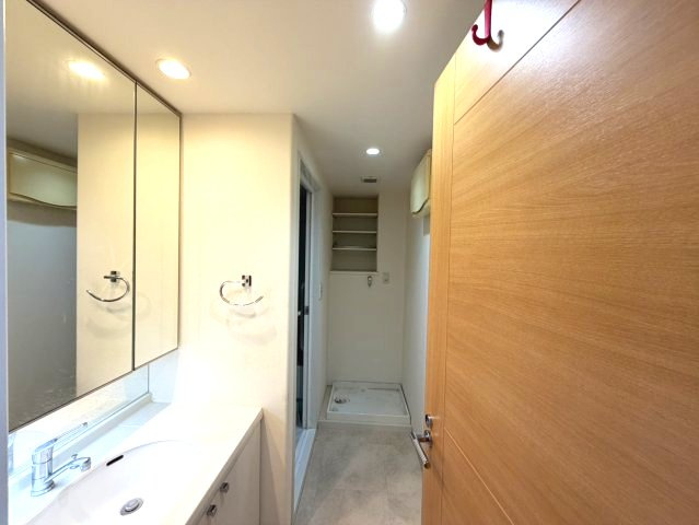 サーパス保田窪の洗面所