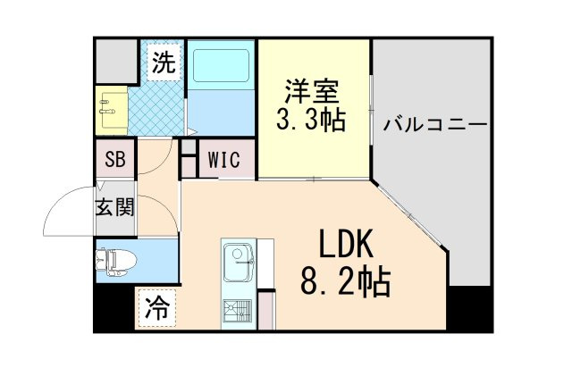 Live Flat六甲桜口の間取り