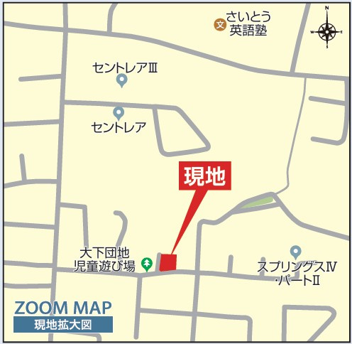 新築戸建・新築建売　福島市泉先達　御山小・清水中の地図