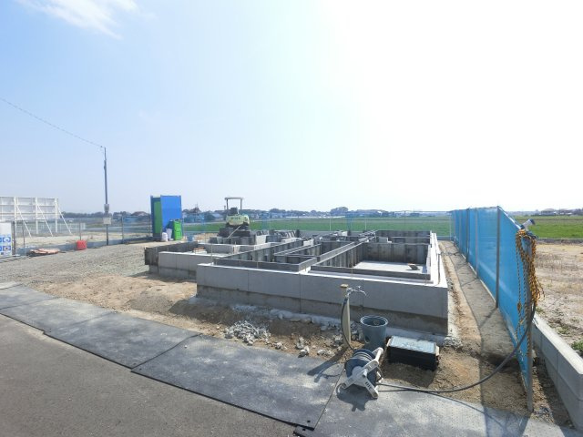 吉野ヶ里町三津６期の外観|工事中