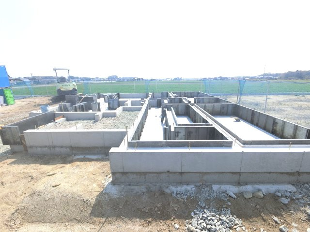 吉野ヶ里町三津６期の外観|建築中