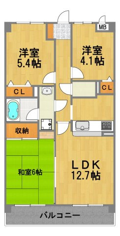 【間取り】