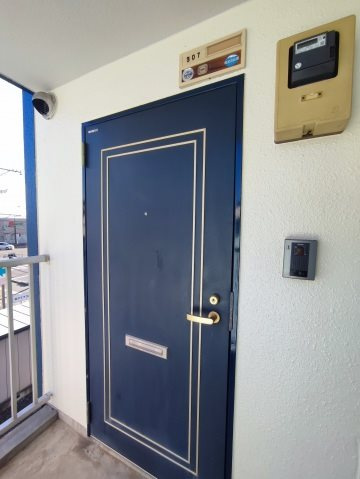 サンレック中井の玄関