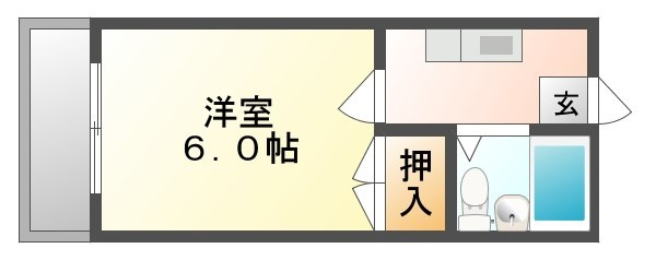 サンレック中井の間取り