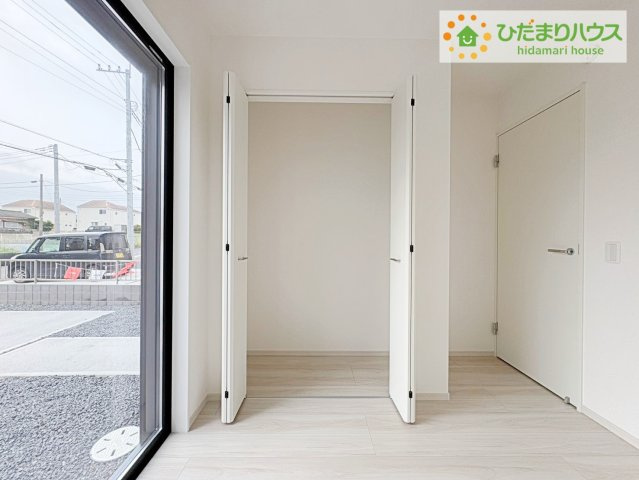 日立市東大沼町11期　新築戸建　5号棟の収納|各居室にはしっかりと収納を完備！
