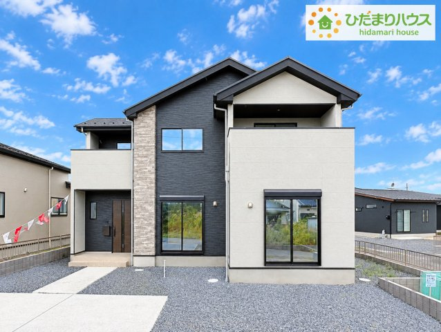 日立市東大沼町11期　新築戸建　5号棟の外観|是非一度、ご家族そろってご内覧ください♪