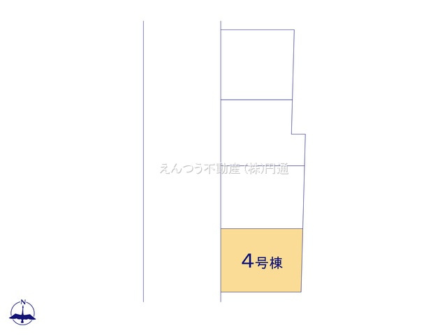 ブルーミングガーデン西高山町2丁目の区画図