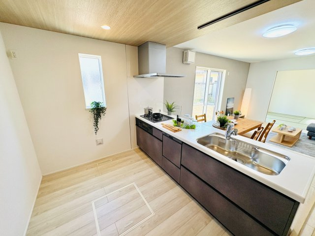 四街道市千代田３丁目２５－１期のキッチン|建築施工例
